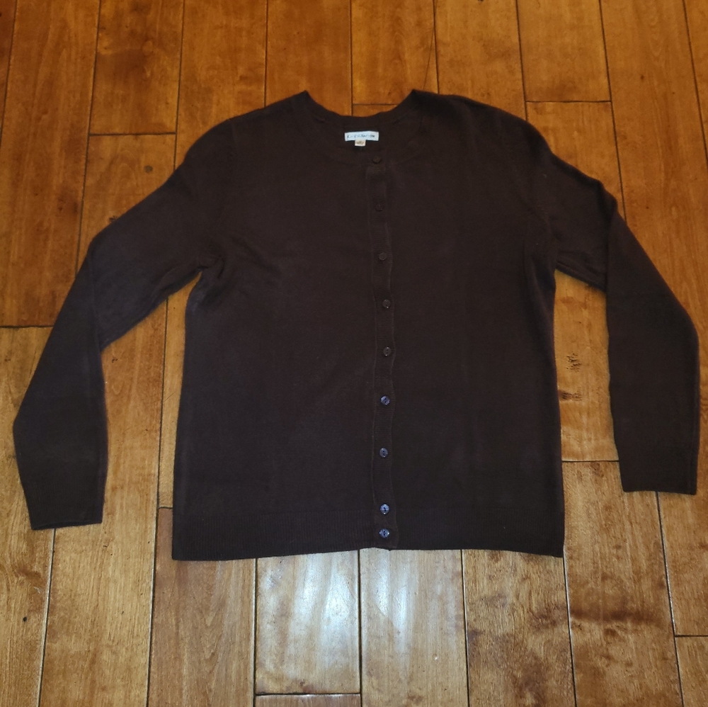 Croft & barrow long sleeve button up cardigan